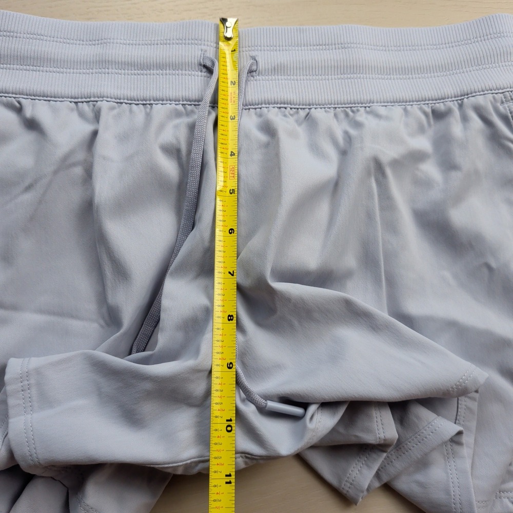 NEW The North Face Aphrodite Shorts Womens L Blue Gray Flash Dry Motion Hiking - Picture 10 of 13